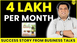 he's Earning 4 Lacs Per Month from His Mustard Oil Business - Business Talks Success Story!