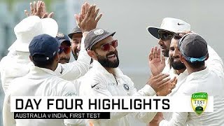 India have Australia on the ropes | First Domain Test