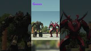 Transformers 22nd Century - Megatron Lord vs Optimus Prime Future World War #shorts
