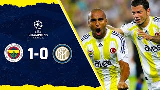 MAÇ ÖZETİ: Fenerbahçe 1-0 Inter | #ŞampiyonlarLigi