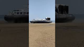 Hovercraft At Okha Port | ACV (Air Cusion Vehicle )