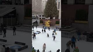 Rockefeller Center Christmas Magic | Tree Lighting \u0026 Skating NYC manhattan