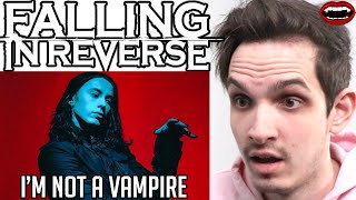 Metal Musician Reacts to Falling In Reverse | I'm Not A Vampire (Revamped) |