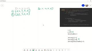 Selection Sort (in-depth explanation) - whiteboard ( Java)