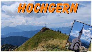 Hochgern wandern