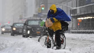 Félméteres hó alatt New York és New Jersey