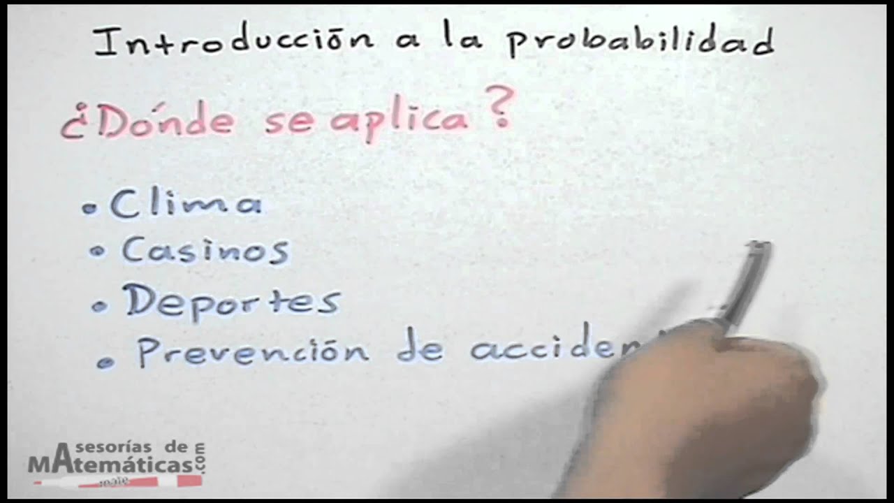 Introduccion A La Probabilidad - YouTube