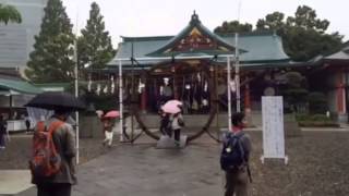 日枝神社へお参りにいってきました！