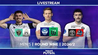 Series Futsal Victoria, Mens, 2024/2, Round 9 | Full Livestream