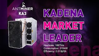 The Kadena Market Leader -----Bitmain Antminer KA3 Server Setup Novice Guide