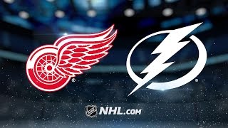 Kucherov sparks Bolts to win over Red Wings in Game 1