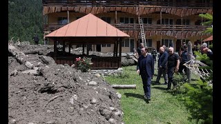 Irakli Garibashvili familiarizes himself with the situation in the disaster area on the ground