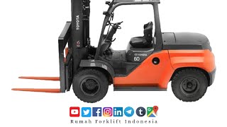 Harga • Model • Spesifikasi • Forklift Diesel 6 Ton Toyota 8FD60N V FV FSV 30 40 43 45 47 50 60