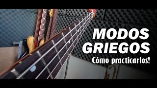 Modos Griegos en el Bajo 🎸 - Como aprenderlos 🔥