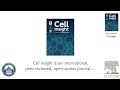 Cell Insight - The international journal for the biomedical sciences