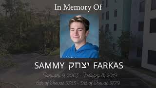 YEHUDI Sefer Torah Inauguration - In Memory of Sammy יצחק Farkas