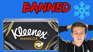 KLEENEX BAN MANSIZE TISSUES