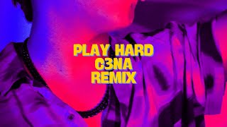 Play Hard by David Guetta \u0026 Akon but is a hard techno remix