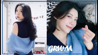 문의 폭주한 니트 + 불금 GRWM│쿠키 _ yo cookie