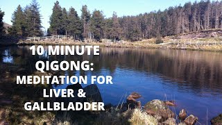 10 Minute Qigong Meditation For Liver and Gallbladder | Qigong For Beginners | Qigong For Seniors