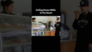 Calling Stores While In The Store! #prank #funny #viral