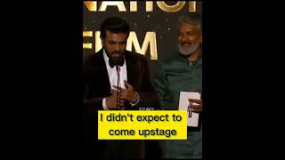 Ram Charan Making Fun With Hollywood Anchor HCA Aw