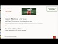 Introducing Oracle Machine Learning for R for Oracle Autonomous Database