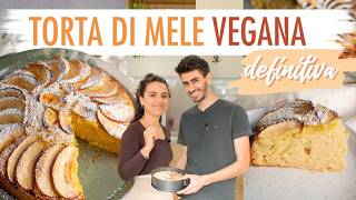 TORTA DI MELE VEGANA CON CREMA PASTICCERA DEFINITIVA | Elefanteveg