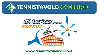 Tennistavolo Avellino - Campionati del Mondo Master Roma 2024. Marialucia Di Meo vs Andrea Harrison