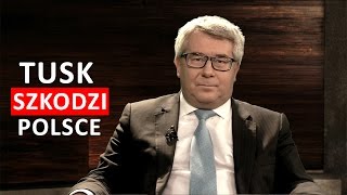 Ryszard Czarnecki (PiS): Donald Tusk szkodzi Polsce