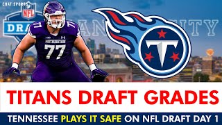 Titans Draft Grades: Peter Skoronski Drafted By Titans With Pick #11 In 1st Round of 2023 NFL Draft