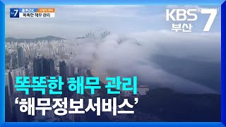 [풀뿌리K] 똑똑한 해무 관리…‘해무정보서비스’ / KBS  2024.01.17.