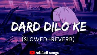 Dard dilo ke slowed reverb hindi lofi song 🎵 trending hindi song 2024 new song 🎵