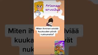 Arianan arvoitus: Miten ihminen selviää nukkumatta?