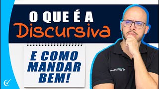 O que é Discursiva e Como Mandar Bem em Concursos com Prova Discursiva