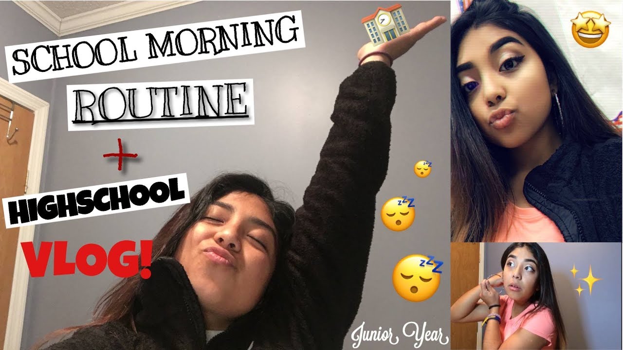 Daily Routine And High School Vlog Part 1 Youtube