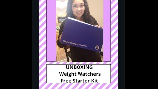 UNBOXING |Weight Watchers Free Starter Kit | WW Starter Kit