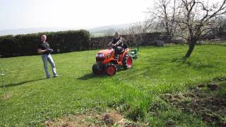 KUBOTA  B 1620 s kultivátorem