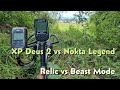 Xp Deus 2 vs Nokta Legend 1.15 - Beast Mode vs Relic