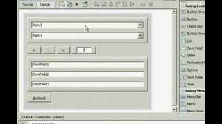ComboBox for Java using NetBeans. Part 1 of 5