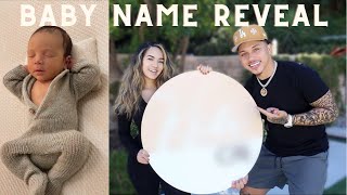 Revealing Our Baby's Name!