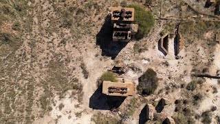 Ghost Town: Chandler Townsite Ruins and Lake 4K, North of Merredin W.A.