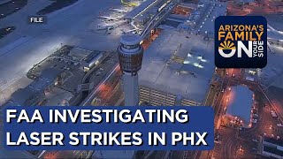 FAA investigates laser strikes near Sky Harbor on Super Bowl Sunday