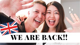 【国際結婚】ご報告！We Are Back! イギリス生活| 国際結婚