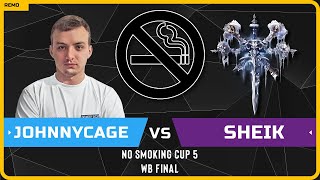 WC3 - [HU] JohnnyCage vs Sheik [UD] - WB Final - No Smoking Cup 5