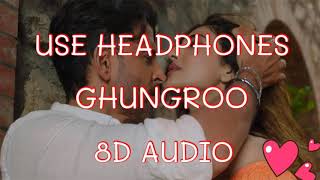 Ghungroo (8D AUDIO) - War | Hrithik Roshan, Vaani Kapoor🎧🎵