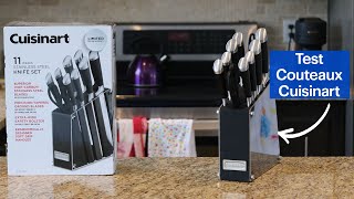 Évaluation de l’ensemble de couteaux 11 pièces de Cuisinart