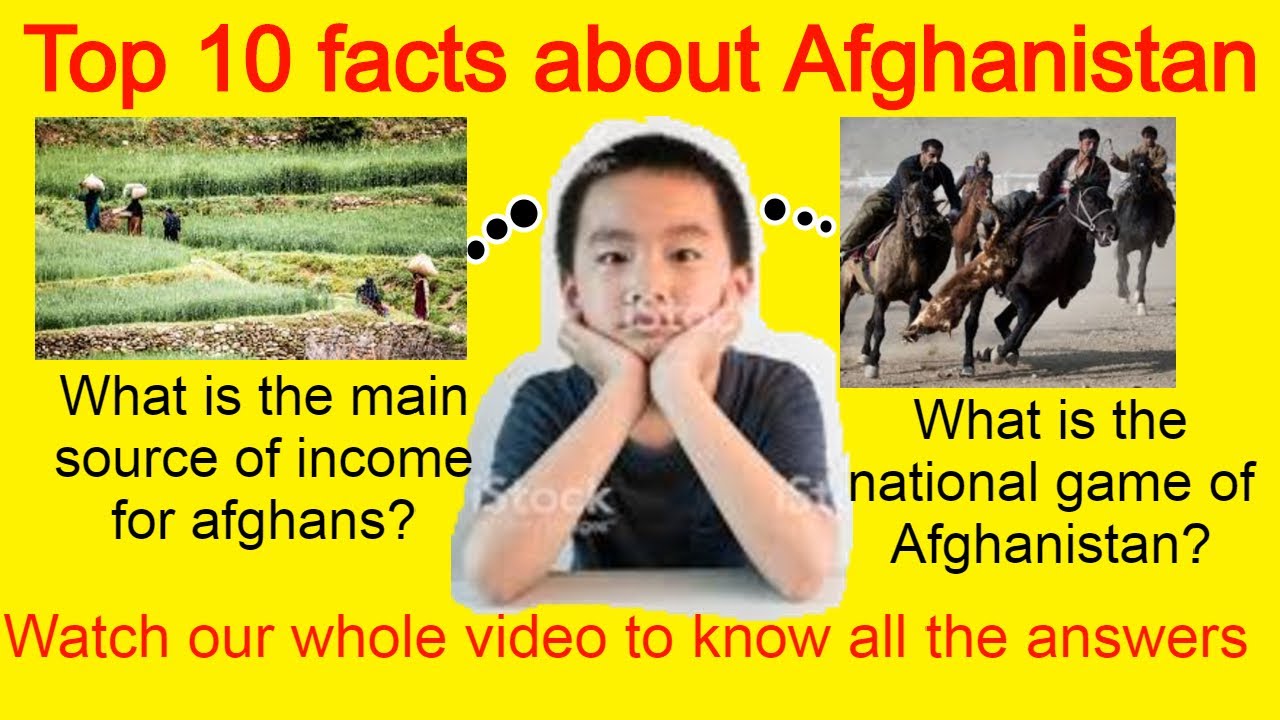 Top 10 Facts About Afghanistan||Unknown Facts Which You Have To Know ...