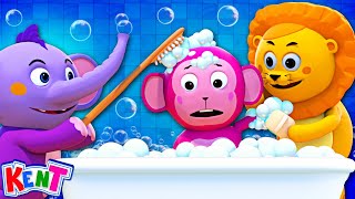 Bath Song - Nursery Rhymes \u0026 Kids Songs | Kent The Elephant