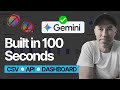 I Built a Full Web App in 100 Seconds with Gemini 3.0 Pro (No Code)